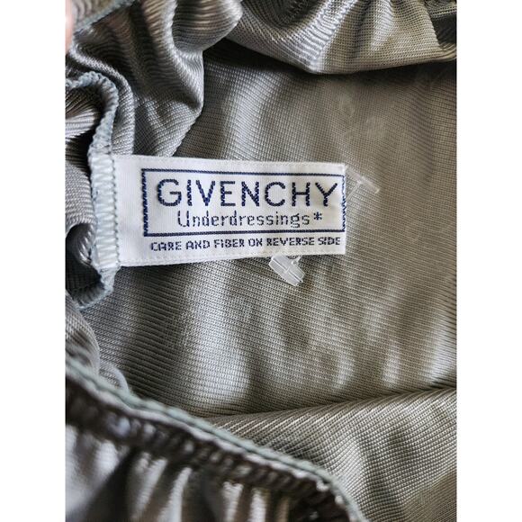Vintage 90's Givenchy Underdressing Slip Monogram Skirt- Medium - Picture 7 of 8